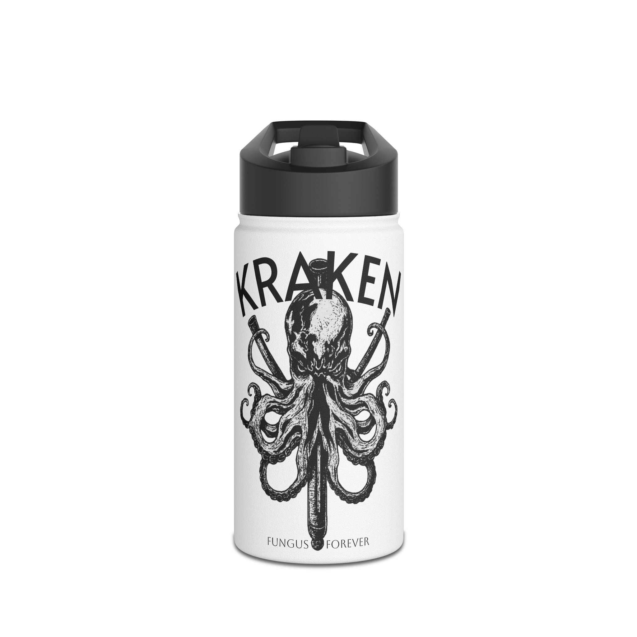 KRAKEN Stainless Steel Water Bottle - Fungus Series
