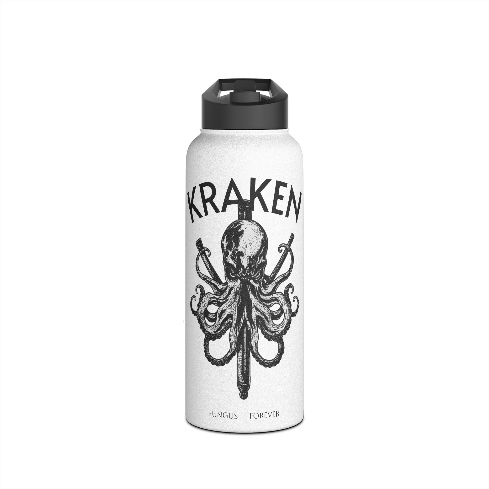 KRAKEN Stainless Steel Water Bottle - Fungus Series