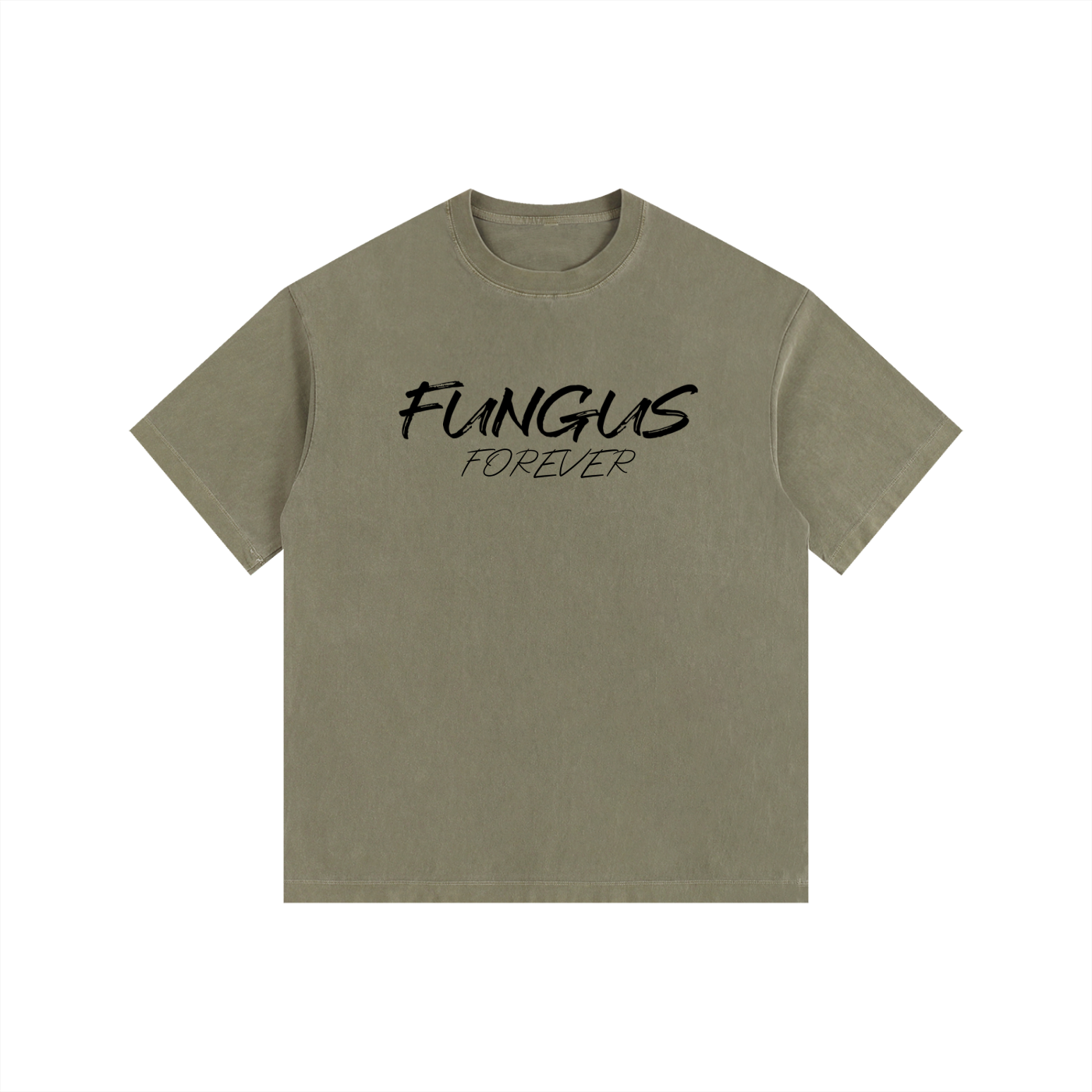 FUNGUS FOREVER Vintage Oversized T-Shirt