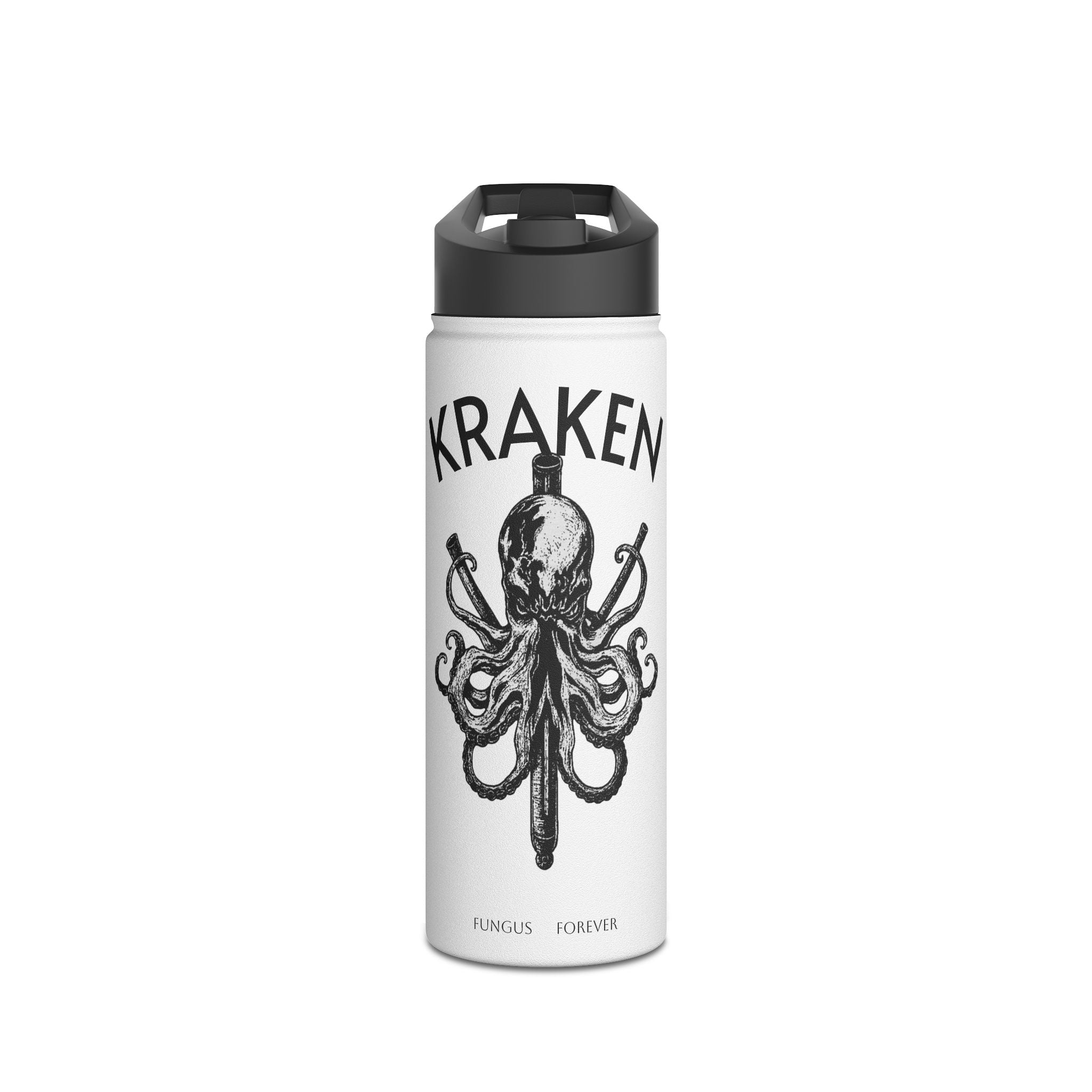 KRAKEN Stainless Steel Water Bottle - Fungus Series